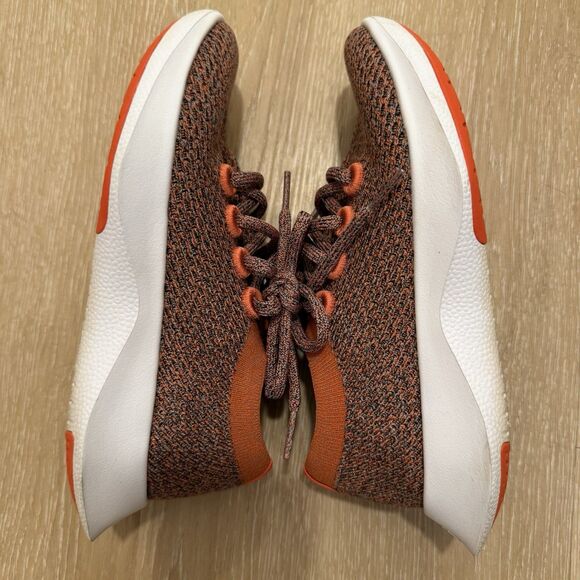 AllBirds Women’s Tree Dasher Burnt Orange White Sole Relay Running Shoes Sz 5.5 - Picture 8 of 11